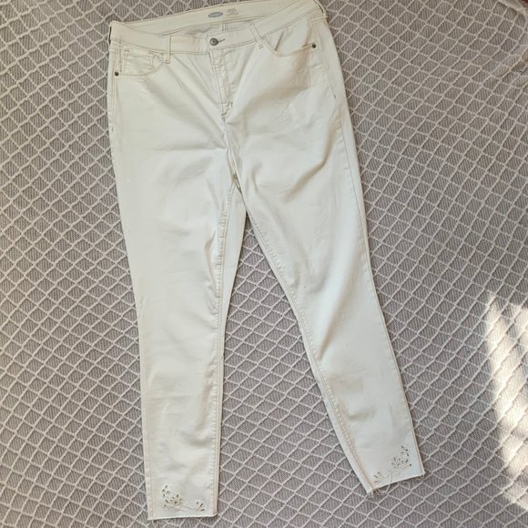 Old Navy Rock Star Super Skinny Ankle Jeans - Size 18 Tall - Picture 2 of 9